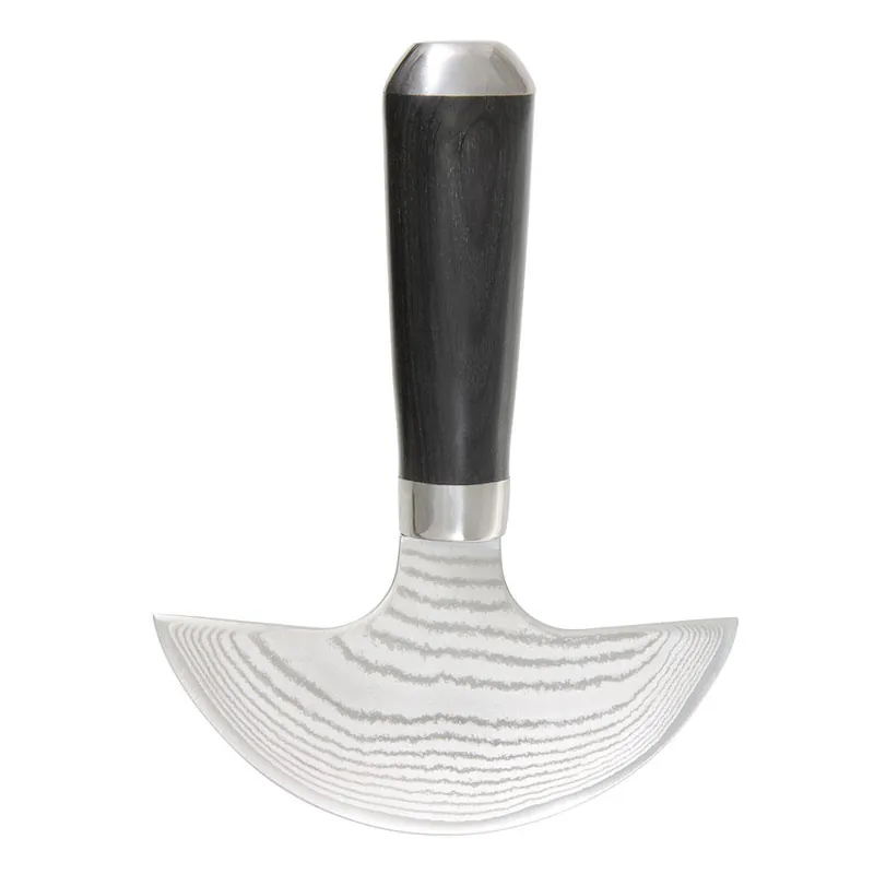 Sofort Bestellen Ivan® Damast Halbmondmesser, Klingenbreite 118 mm
